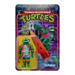 Super7 Action Figures TMNT Sewer Surfer Mike Michelangelo Teenage Mutant Ninja Turtles Figure