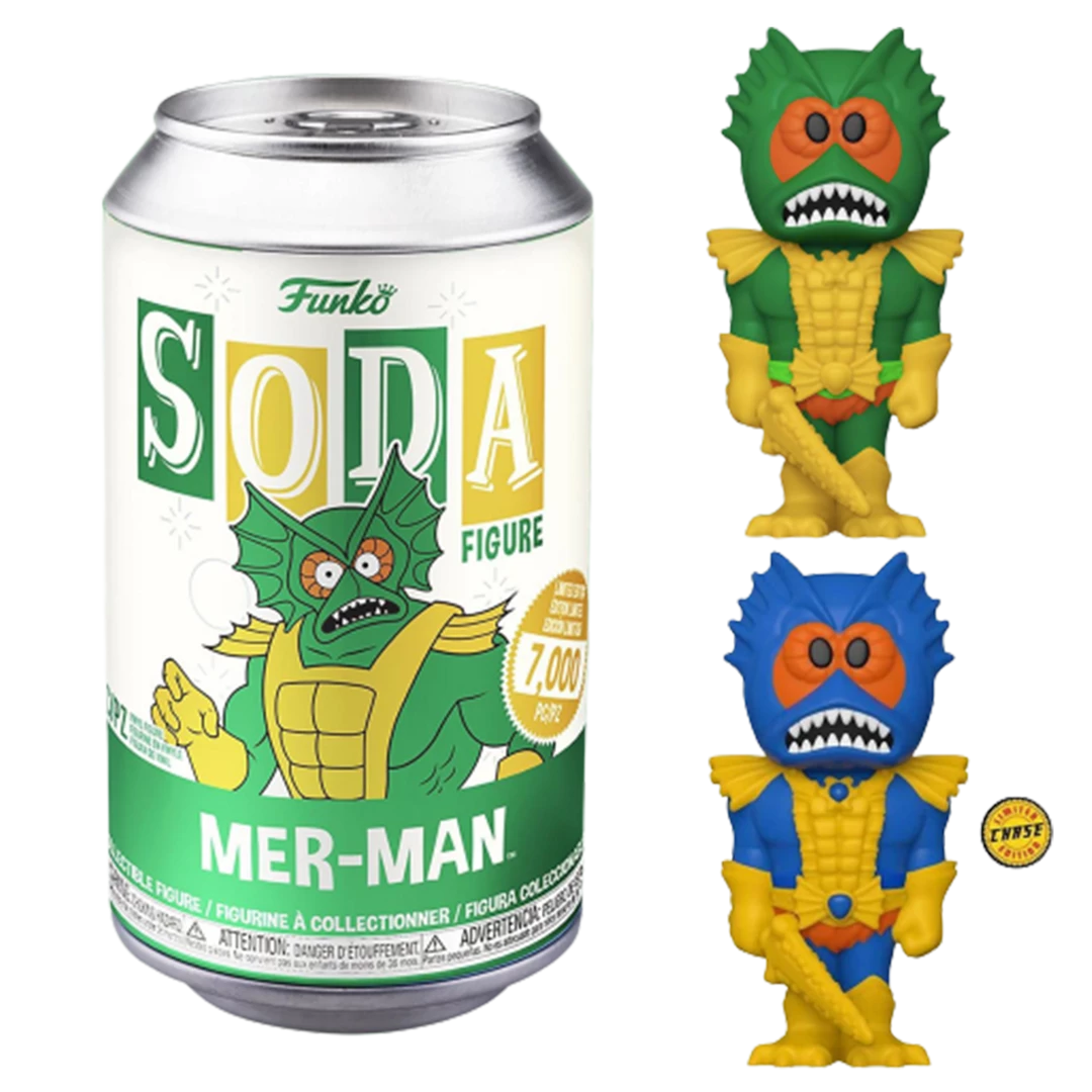 Funko Soda Mer-Man Masters Of The Universe Limited Edition Figure 3 Funko Soda Mer-Man Masters Of The Universe Limited Edition Figure