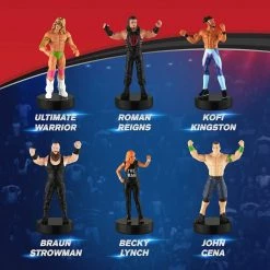 Action Figures WWE Stampers 12pk Smackdown Champion Character Figures Deluxe Set Box PMI International