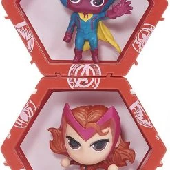 WOW Pods Vision & Scarlet Witch Avengers Ligh-Up Twin Pack Figures Connect Collectible WOW! Stuff Action Figures