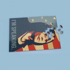 Puzzles VP Kamala Harris 500pcs Jigsaw Puzzle Women In Power Illustration Design All Ages Mighty Mojo