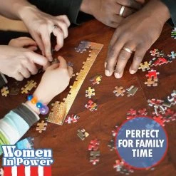 Puzzles VP Kamala Harris 500pcs Jigsaw Puzzle Women In Power Illustration Design All Ages Mighty Mojo