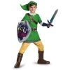 Legend Of Zelda Link Deluxe Kids Size L 10/12 Nintendo Character Costume Disguise 1 Legend Of Zelda Link Deluxe Kids Size L 10/12 Nintendo Character Costume Disguise