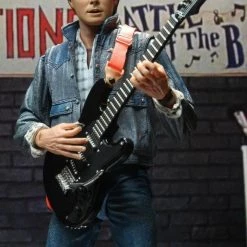 NECA Back To The Future Marty McFly Audition Figure Ultimate Battle Of Bands 1985 Action Figures 8 NECA Back To The Future Marty McFly Audition Figure Ultimate Battle Of Bands 1985 Action Figures