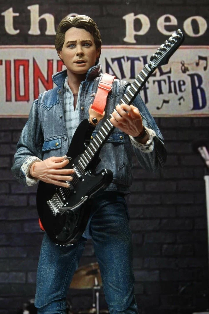 NECA Back To The Future Marty McFly Audition Figure Ultimate Battle Of Bands 1985 Action Figures 5 NECA Back To The Future Marty McFly Audition Figure Ultimate Battle Of Bands 1985 Action Figures