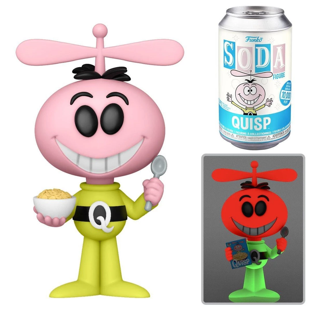 Funko Soda Quaker Oats Quisp Limited Edtion Cereal Icon Vinyl Figure Action Figures 4 Funko Soda Quaker Oats Quisp Limited Edtion Cereal Icon Vinyl Figure Action Figures