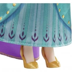 Disney Frozen 2 Queen Anna Fashion Doll Crown Dress Gown Hasbro