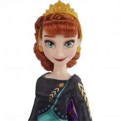 Disney Frozen 2 Queen Anna Fashion Doll Crown Dress Gown Hasbro