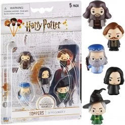 Harry Potter Pencil Toppers 5pk Rubeus Remus Severus Albus Minerva PMI International