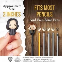 Harry Potter Pencil Toppers 5pk Rubeus Remus Severus Albus Minerva PMI International