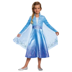 Disguise Disney Frozen 2 Elsa Deluxe Girls Licensed Costume - X-Small (3T/4T) Costumes