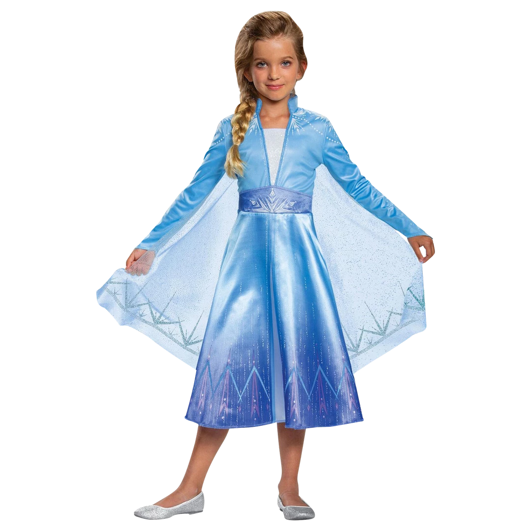 Disguise Disney Frozen 2 Elsa Deluxe Girls Licensed Costume - X-Small (3T/4T) Costumes 3 Disguise Disney Frozen 2 Elsa Deluxe Girls Licensed Costume - X-Small (3T/4T) Costumes