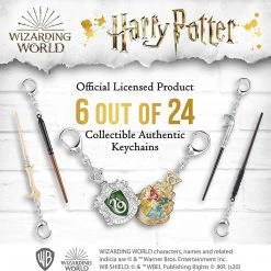 Harry Potter Wand Keychains 6pk Hogwarts Slytherin Crest Voldemort Severus Lucius Draco PMI International 12 Harry Potter Wand Keychains 6pk Hogwarts Slytherin Crest Voldemort Severus Lucius Draco PMI International