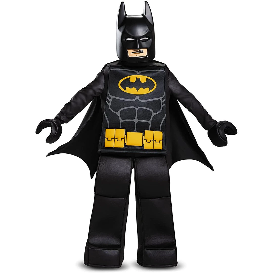 Batman Lego Movie Prestige Size L 10/12 DC Universe Boys Costume Disguise Costumes 4 Batman Lego Movie Prestige Size L 10/12 DC Universe Boys Costume Disguise Costumes