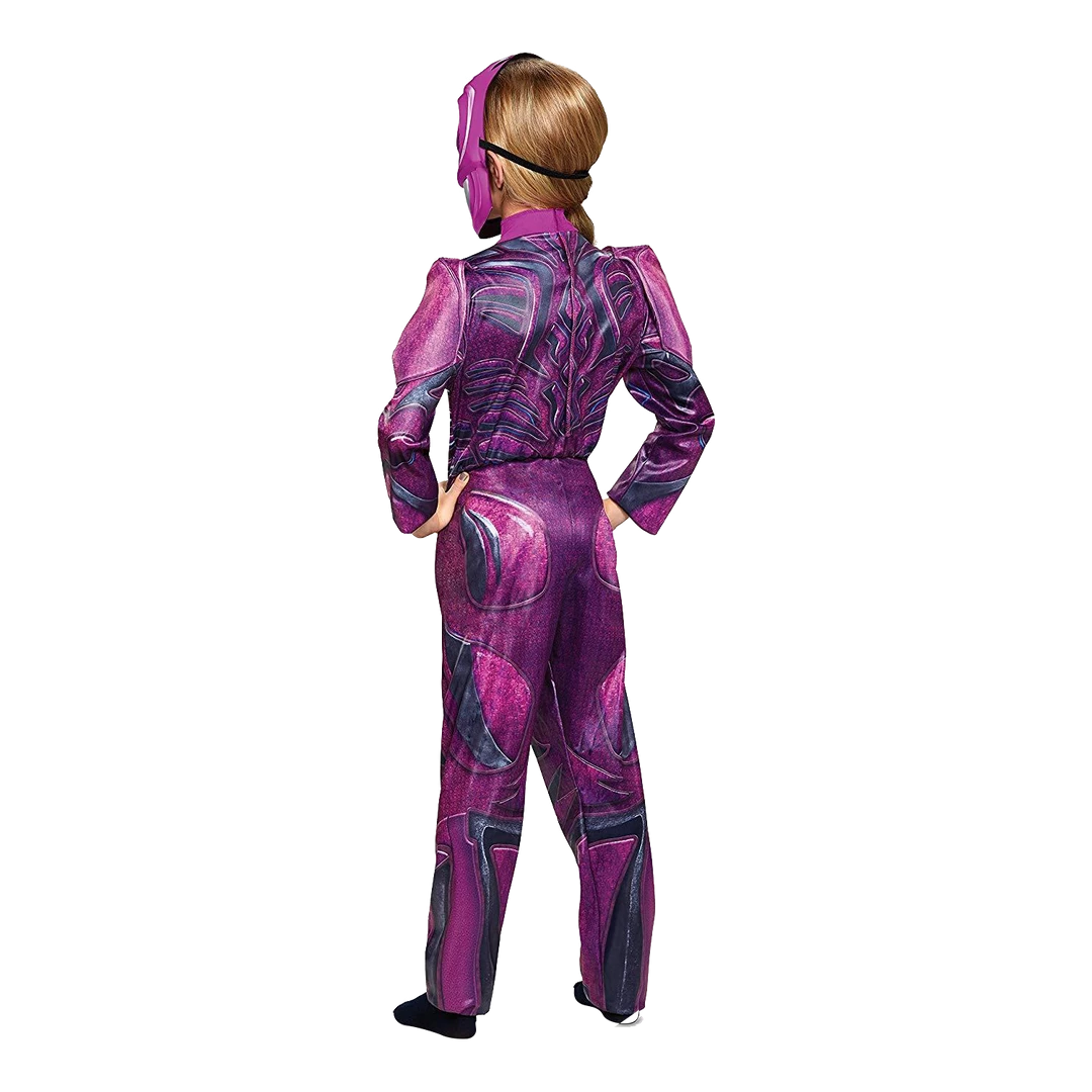 Disguise Costumes Power Rangers Movie Pink Ranger Deluxe SABAN Licensed Costume - Large (10/12) 4 Disguise Costumes Power Rangers Movie Pink Ranger Deluxe SABAN Licensed Costume - Large (10/12)