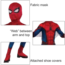Rubie's Costumes Marvel Spider-Man Far From Home Size Boys Costume Licensed - Medium (8-10)