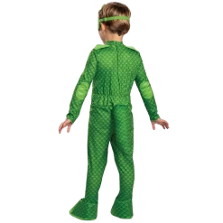 Disguise Costumes PJ Masks Gekko Deluxe Light-Up Toddler Kids Costume - Small (2T)