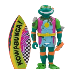 Super7 Action Figures TMNT Sewer Surfer Mike Michelangelo Teenage Mutant Ninja Turtles Figure
