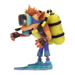 NECA Crash Bandicoot Deluxe Figure With Scuba Diving Gear 7" Action Figures 9 NECA Crash Bandicoot Deluxe Figure With Scuba Diving Gear 7