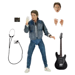 NECA Back To The Future Marty McFly Audition Figure Ultimate Battle Of Bands 1985 Action Figures