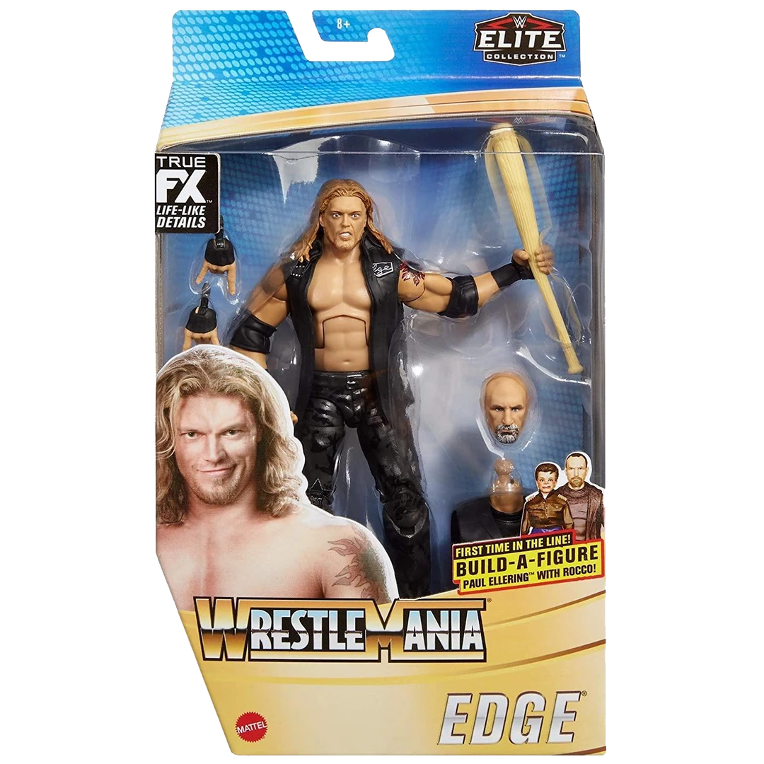 Mattel WWE Wrestlemania Elite Collection Edge Rated-R Superstar Wrestler 3 Mattel WWE Wrestlemania Elite Collection Edge Rated-R Superstar Wrestler