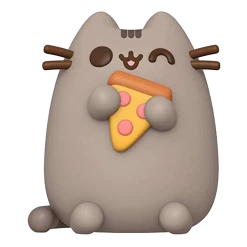 Funko Pop! Pusheen The Cat With Pizza Super-Sized 10" Special Edition Figure
