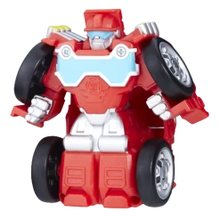 Hasbro Playskool Transformers Heatwave The Fire-Bot Flip Racers Hero Rescue Bots Robot Figure 7 Hasbro Playskool Transformers Heatwave The Fire-Bot Flip Racers Hero Rescue Bots Robot Figure