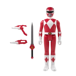 Super7 Mighty Morphin Power Rangers Red Ranger Wave 1 Saban Action Figure