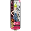 Mattel Barbie Fashionistas Girl Doll Petite Green Mohawk Denim Overalls Figure