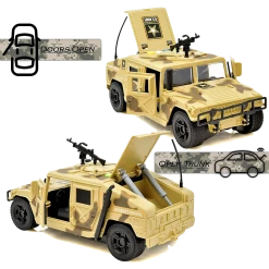US Army Action Figures Desert Patrol Vehicle Poseable Action Figure Soldier US