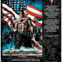 Mighty Mojo Valiant Comics Universe Bloodshoot USA Flag 500 Piece Jigsaw Puzzle Puzzles