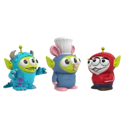 Mattel Action Figures Disney Toy Story Pixar Alien Remix 3-Pack Miguel Sulley Remy Figures