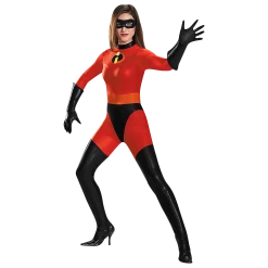 Disguise Incredibles 2 Mrs. Incredible Bodysuit Disney Pixar Licensed Costume - Large (12/14)