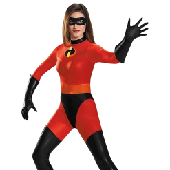 Disguise Incredibles 2 Mrs. Incredible Bodysuit Disney Pixar Licensed Costume - Large (12/14)