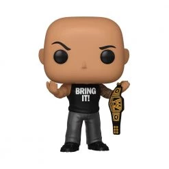 Action Figures Funko Pop The Rock Championship Belt WWE 25th Anniversary Special Ed Figure Collectible