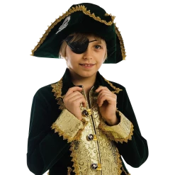 5 O'Reet Captain Of Pirates Boys Carnival Costume Dress-Up Play Kids - Small Costumes
