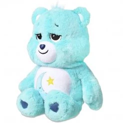 Plush Toys Care Bears Bedtime Bear Moon Star Dreams Sleepy Aqua Blue 16
