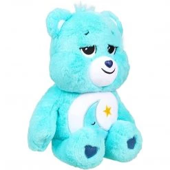 Plush Toys Care Bears Bedtime Bear Moon Star Dreams Sleepy Aqua Blue 16