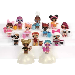 MGA Action Figures L.O.L. Surprise! Glitter Series 6-Pack Limited Edition LOL Doll Figure Set