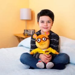 Night Buddies Arthur The Aardvark Daytime Plush Doll Stuffed Kids Toy PBS TV Show Character Plush Toys