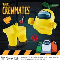 Among Us Stamper Yellow Crewmate Plant Hat 7