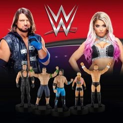 WWE Wrestler Stampers 5pk John Cena Undertaker Bryan Bliss AJ Styles PMI International