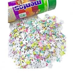 Mentos Rainbow Supersized 1,000pc Colorful Candy Jigsaw Puzzle 20"x27" YWOW Puzzles 7 Mentos Rainbow Supersized 1,000pc Colorful Candy Jigsaw Puzzle 20