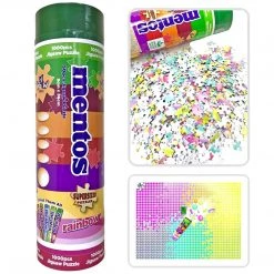 Mentos Rainbow Supersized 1,000pc Colorful Candy Jigsaw Puzzle 20"x27" YWOW Puzzles