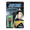 Action Figures Star Trek The Next Generation Data Brent Spiner TNG Wave 1 ReAction Figure Super7