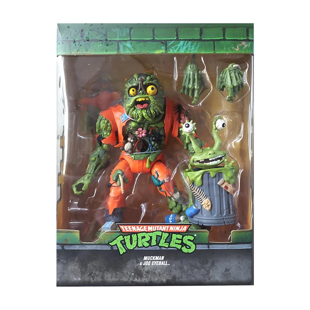 TMNT Ultimates Muckman & Joe Eyeball Wave 4 Collectible 7" Figure Super7 6 TMNT Ultimates Muckman & Joe Eyeball Wave 4 Collectible 7" Figure Super7