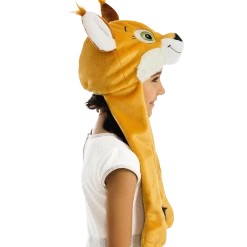 5 O'Reet Nutty Squirrel Chipmunk Plush Headpiece Kids Costume Dress-Up Play Accessory