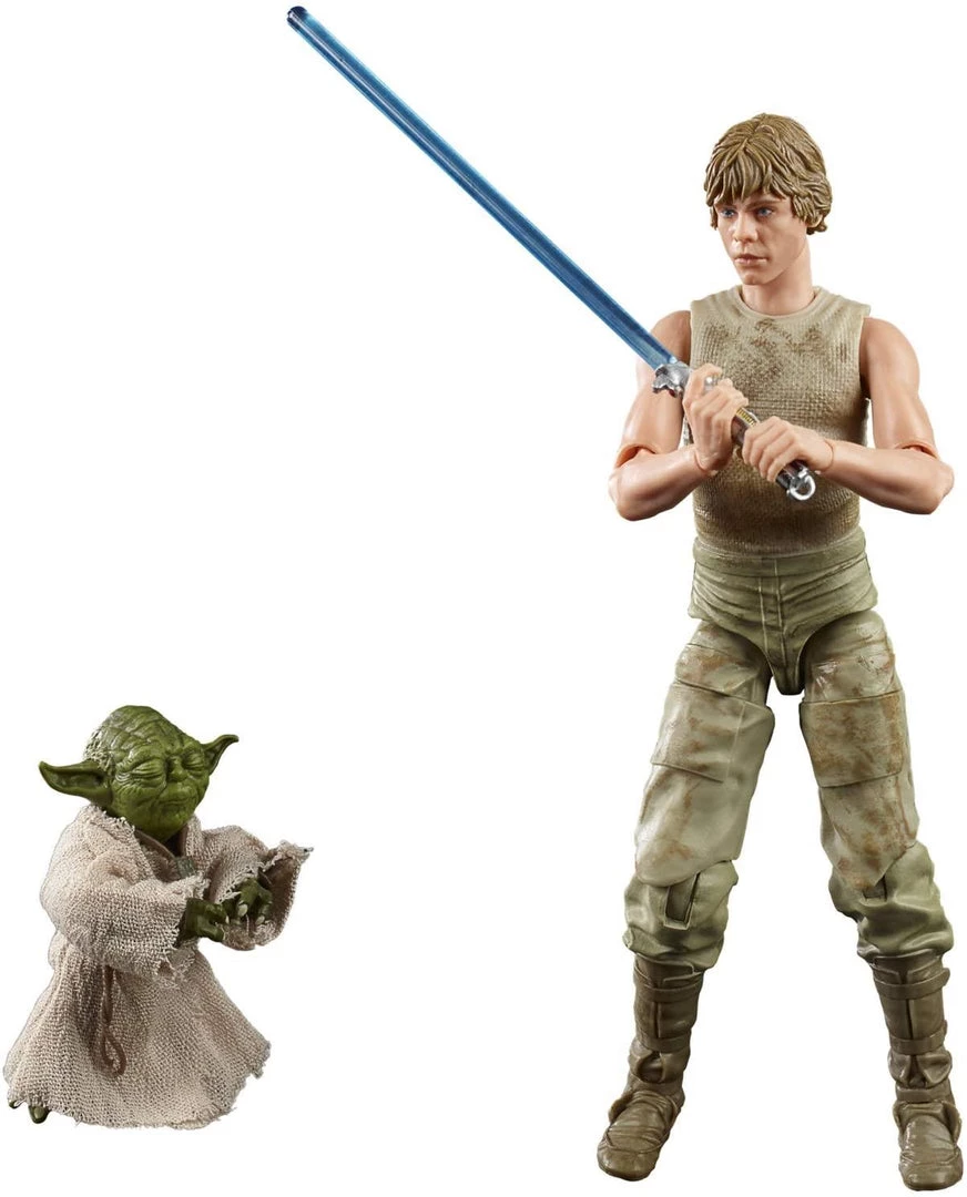 Action Figures Star Wars 40th Black Series Luke Skywalker Yoda Jedi Training Figure Set Hasbro 3 Action Figures Star Wars 40th Black Series Luke Skywalker Yoda Jedi Training Figure Set Hasbro