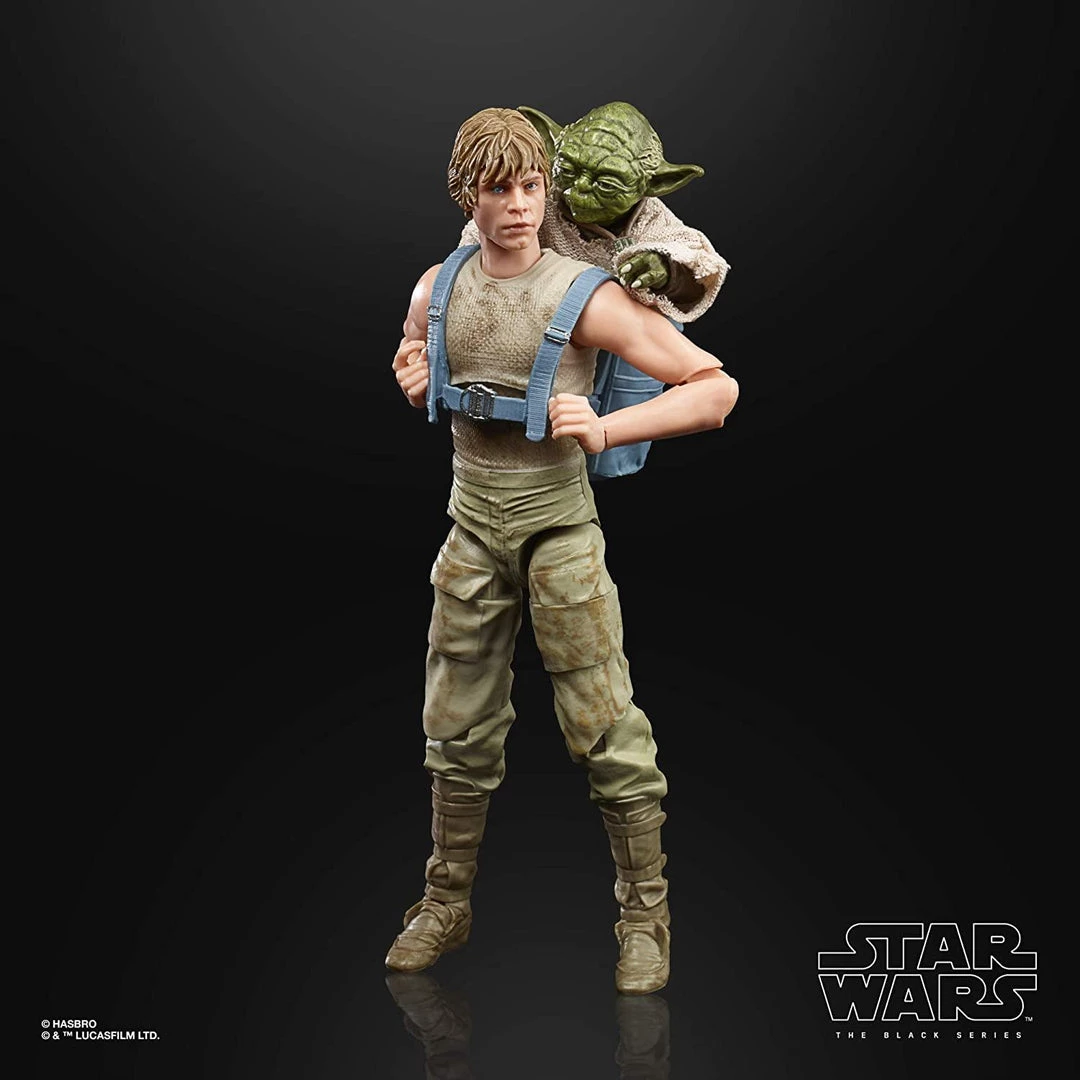 Action Figures Star Wars 40th Black Series Luke Skywalker Yoda Jedi Training Figure Set Hasbro 7 Action Figures Star Wars 40th Black Series Luke Skywalker Yoda Jedi Training Figure Set Hasbro