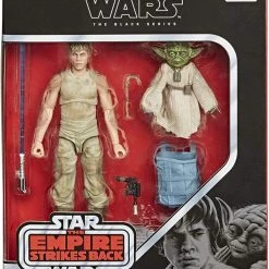 Action Figures Star Wars 40th Black Series Luke Skywalker Yoda Jedi Training Figure Set Hasbro
